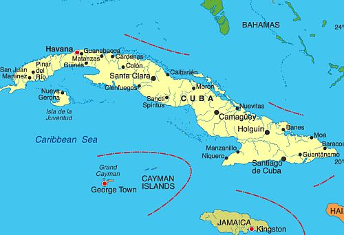 Cuba map